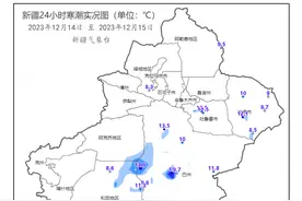 强寒潮是个“纸老虎”？新疆12月以来平均气温比常年同期偏高0.8℃图片