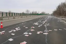 规范装载 拒绝抛洒物 | 平安春运 交警同行图片