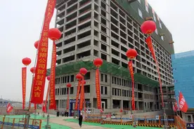 主体封顶！山西一医院建设最新进度！图片