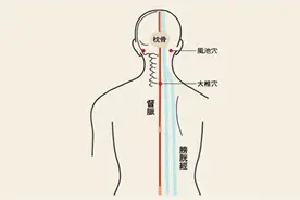 感觉背后发凉，把后背的寒气排出去，寒气没了，整个人都舒服了图片