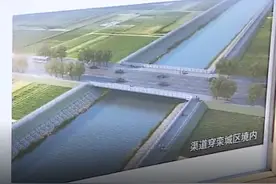 栾城东部新增一条“洨河”~东南退水明渠图片