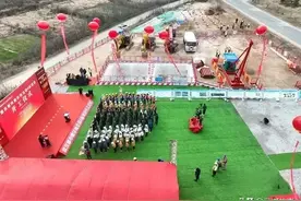 武汉六环时代：都市圈环线北段4标项目盛大开工图片