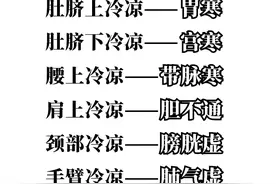 身体这8个部位冷凉，暴露了不同的健康问题，看看你属哪一种？图片