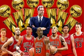 96年公牛以72胜10负夺冠！皮蓬季后赛场均16.9分，那乔丹罗德曼呢图片