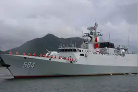 一次性退役22艘056护卫舰，仅服役10年就落后了吗？图片