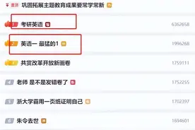 24考研英语“难”上热搜TOP1！雅思VS考研英语到底哪个更难？图片