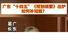 #2021广东两会 #十四五新征程 广东“十四五”《规划纲要》出炉，如何补短板？视频封面