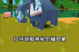 驯服的蝠耳象，不受控制，把我带去了另一个空间#迷你世界五周年 #迷你世界视频封面