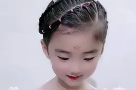 六一演出小小主持人发型，关注我，终有一款适合你哦#六一演出发型 #儿童编发教程视频封面