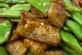 扁豆炒肉，这样做 简单又下饭~家常美食、持续更新！#美食视频封面