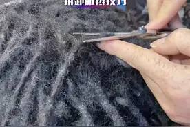 九九九把脏辫拆了，拆卸脏辫方法。@抖音短视频 #拆脏辫教程