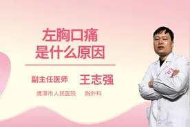 左胸口痛是什么原因视频封面