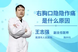 右胸口隐隐作痛是什么原因视频封面