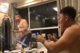 这也实在是太嗨了吧，女婿和岳父大人同饮酒蹦迪，就差称兄道弟了视频封面