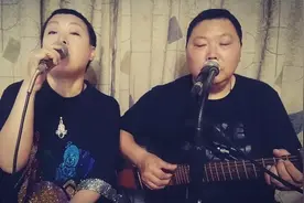 秦晴组合练歌翻唱赵照当你老了