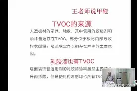 【王老师说甲醛】TVOC比甲醛更可怕！视频封面