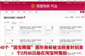 国宝熊猫图形商标被法院拍卖！视频封面