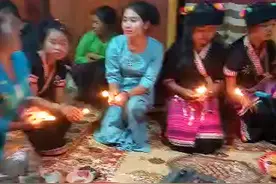 布朗族的  歌唱  男孩子出家做和尚的歌曲