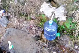 神仙喝的水噢！花果山流出来的山泉水