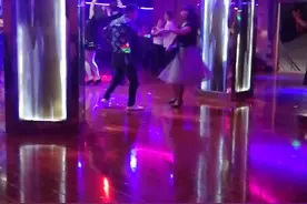 西安舞厅   跳的真不错   很默契