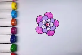 盛开的花朵简笔画视频封面