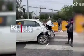浙江一大货车疑刹车失灵造成6车连撞，1人受伤图片