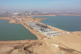 台前县扎实推进引黄调蓄生态工程项目建设图片