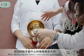 孕妇的肚子是什么时候偷偷变大的？#育儿事务所...