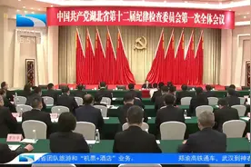 十二届省纪委召开第一次全体会议 新一届省纪委领导班子选举产生视频封面