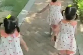 河南小媳妇把三胞胎交给广西爷爷带了一年发来视频，然后就这样了图片