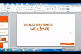 【王佩丰】PPt教程PowerPoint2010 18：小心翼翼的使用动画视频封面