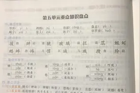 小学语文六年级下册，复习第五单元重点，资深教师详细讲解视频封面