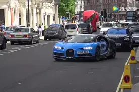 五千万的布加迪出街，看路人的反应就知道有多霸气视频封面