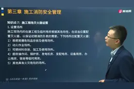 宿吉南老师讲施工现场内哪些场所需设置灭火器？设置要求是什么？视频封面