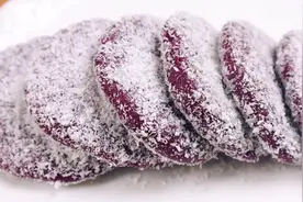 自制孩子爱吃的紫薯饼，不煎不炸无油低脂，做法简单口感软糯香甜