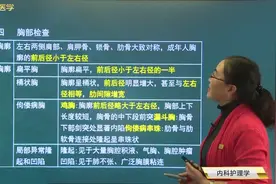 胸部检查：正常胸廓特点，异常胸廓（扁平胸、桶状胸、佝偻病胸）视频封面