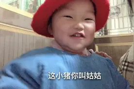 宝宝学说话，姑姑叫成嘟嘟，妈妈听到后笑的肚子疼视频封面