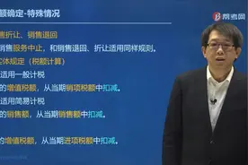 听郑晓博老师三分钟分析销售折让、销售退回适用哪些规则？视频封面