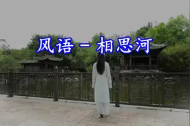 伤感歌曲：风语一首《相思河》凄美的歌声，听完很心酸视频封面