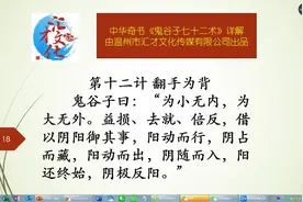 《鬼谷子七十二术》详解04第十二计 翻手为背视频封面