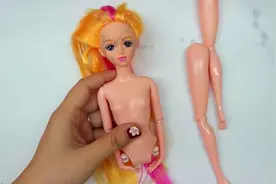 芭比娃娃改造，打造出中国风古典的美女，你觉得她像谁呢视频封面