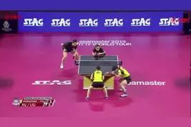 许昕/刘诗雯轻松战胜伊藤美诚组合，夺得混双冠军视频封面