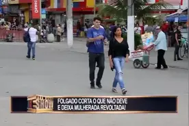 巴西恶搞 街头剪女孩头发 巴西女孩都是女汉子啊视频封面