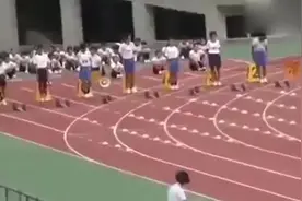 小学生跑一百米只用12秒，完全就是一个人在秀视频封面