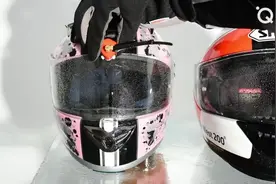 摩托车头盔按个雨刷器，好用吗？