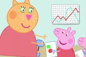 佩琪把猫女士的打印机弄坏了也没关系，原来猪爸爸才是大老板视频封面