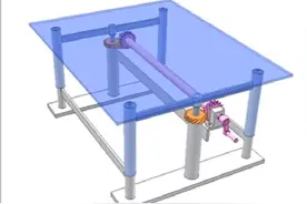 一个设计巧妙的齿轮传动升降机构，看看它的工作原理，长见识了视频封面