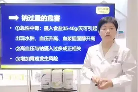 钠过量对人体的危害#湯伯课堂#直播视频剪辑视频封面
