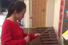 马林巴《野蜂飞舞》 最喜欢练马林巴的一小只视频封面