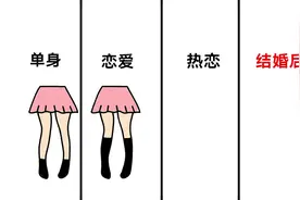 女生单身、恋爱、热恋、婚后“腿”的区别，太形象了！哈哈哈视频封面